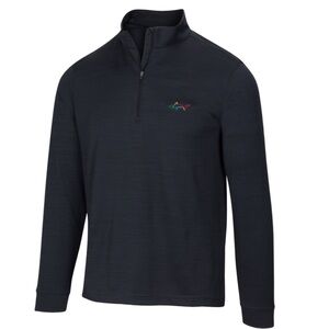 GREG NORMAN-PERFORMANCE SHARK 1/4-ZIP MOCK